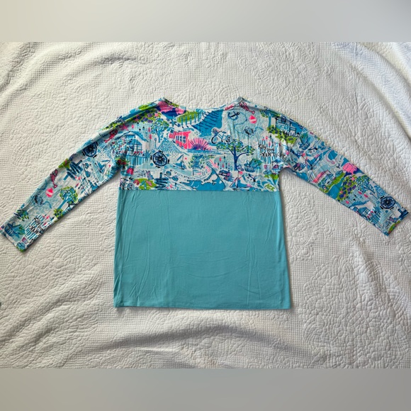 Lilly Pulitzer Finn Top in Rare Nantucket Print - Picture 9 of 14